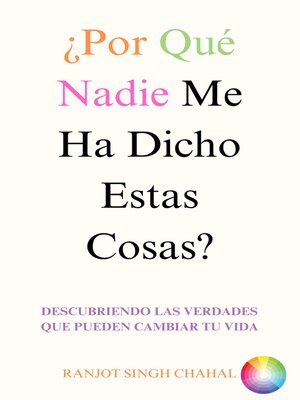 cover image of ¿Por Qué Nadie Me Ha Dicho Estas Cosas?